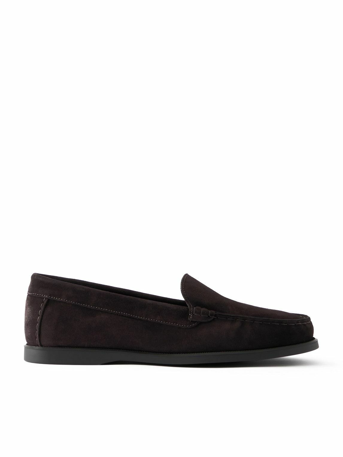 Saman Amel - City Suede Loafers - Brown