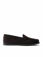 Saman Amel - City Suede Loafers - Brown