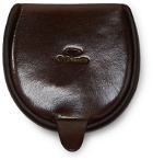 Il Bussetto - Polished-Leather Coin Case - Brown