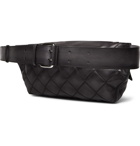 Berluti - Quilted Leather Belt Bag - Men - Black