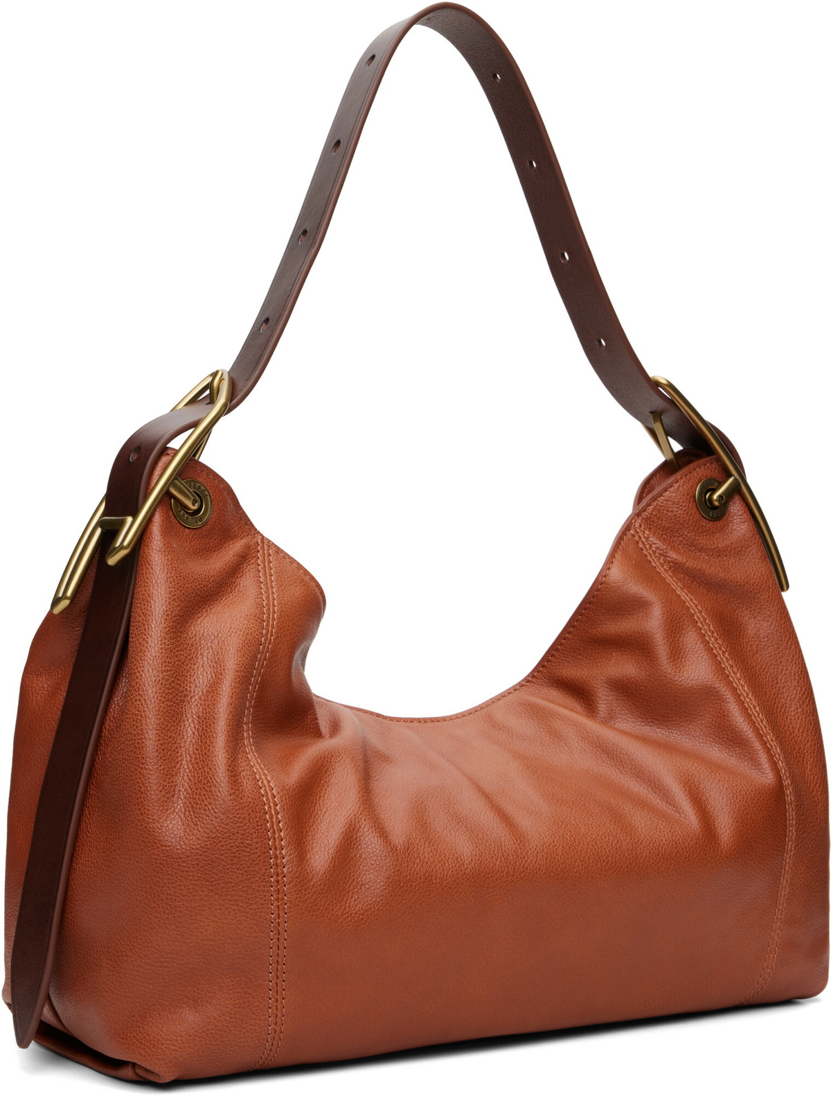 Diesel Brown D-Line Shoulder Bag