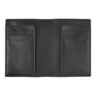 Ermenegildo Zegna Black Smooth Passport Holder