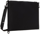 Côte&Ciel Black Inn Large Sleek Messenger Bag