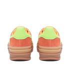 Adidas Women's Gazelle Bold W Sneakers in Solar Orange/Green/Gum