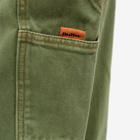 Butter Goods Men's Weathergear Denim Pant in Army