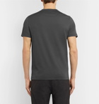Fendi - Logo-Print Cotton-Jersey T-Shirt - Men - Gray
