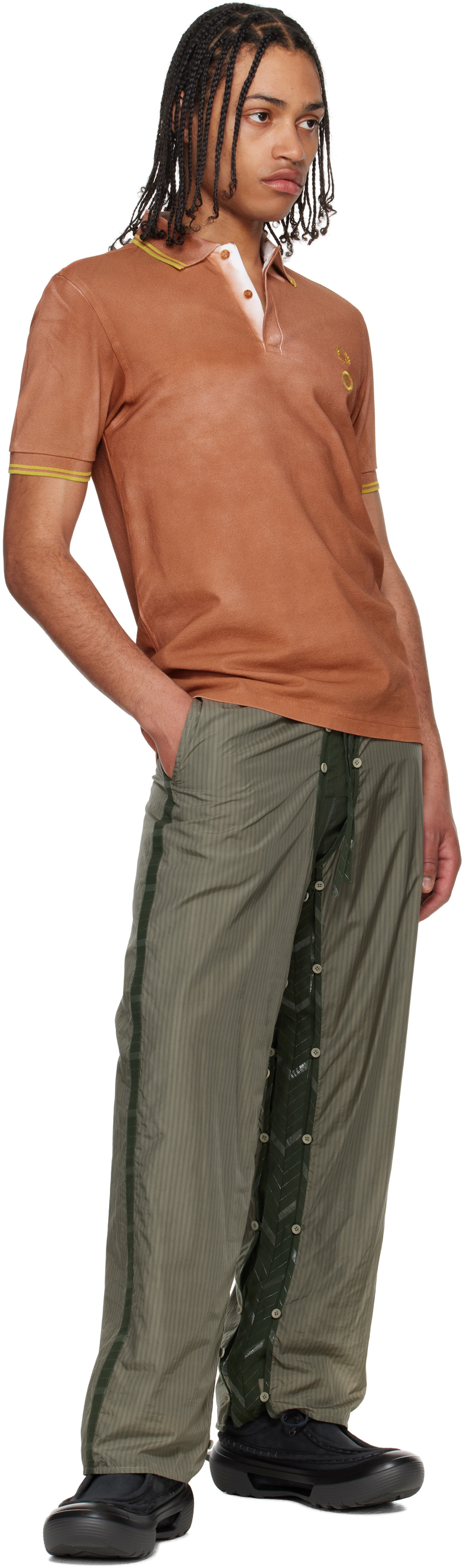 Craig Green Orange Fred Perry Edition Tennis Polo