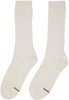 ADER error Off-White Distort Logo Socks