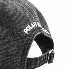 Polar Skate Co. Men's Denim Cap in Black
