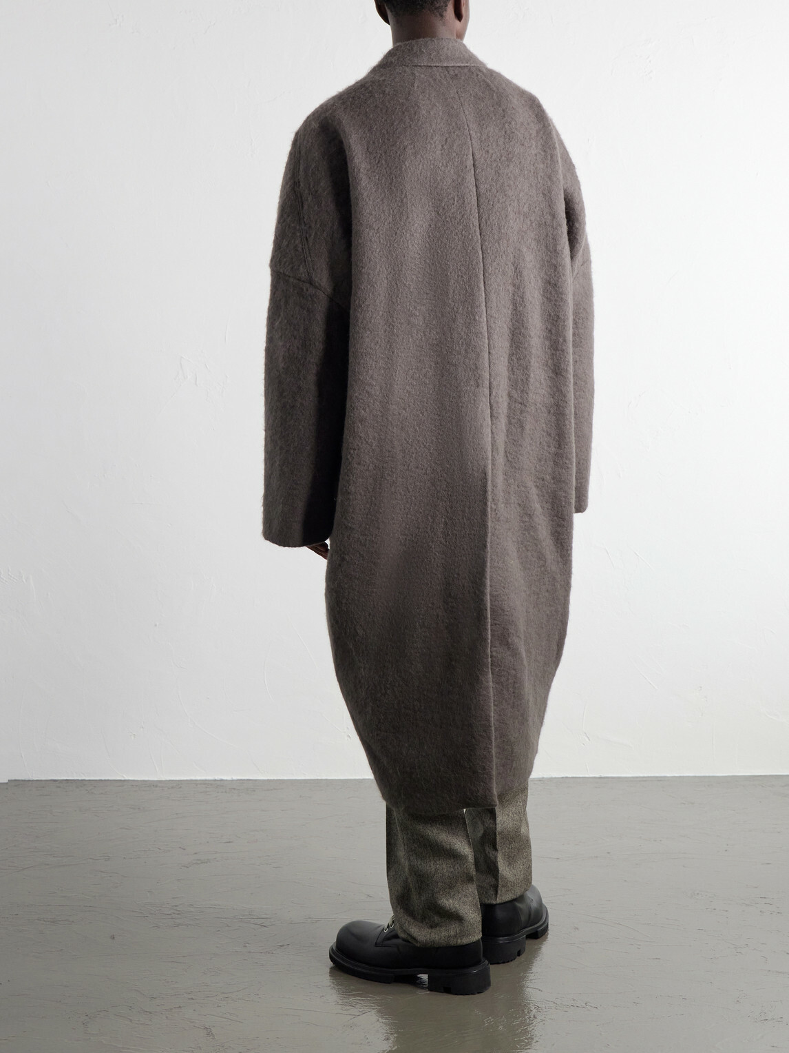 Rick Owens - Poiret Alpaca and Wool-Blend Coat - Gray