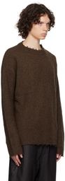 FREI-MUT Brown Hooks Sweater