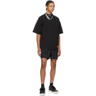 Heron Preston Black Nylon Pocket Shorts