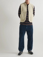 EDWIN - Straight-Leg Stone-Washed Cotton-Corduroy Trousers - Blue