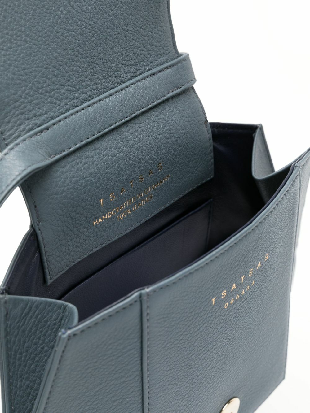 Tsatsas Blue Small Cy Crossbody Bag