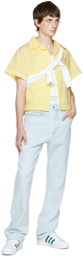 Alled-Martinez Yellow Cropped Shirt