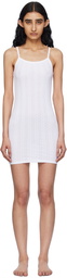 Cou Cou White 'The Picot' Minidress