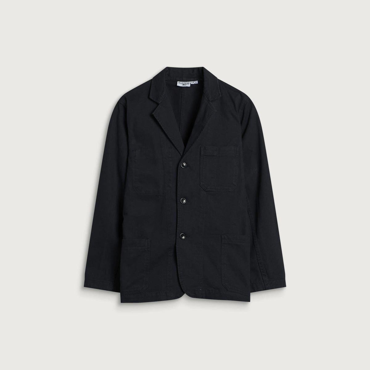 Service Works Men's Twill Server Suit Jacket in Black