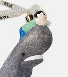 Loewe x Suna Fujita Whale With Kid glass ornament