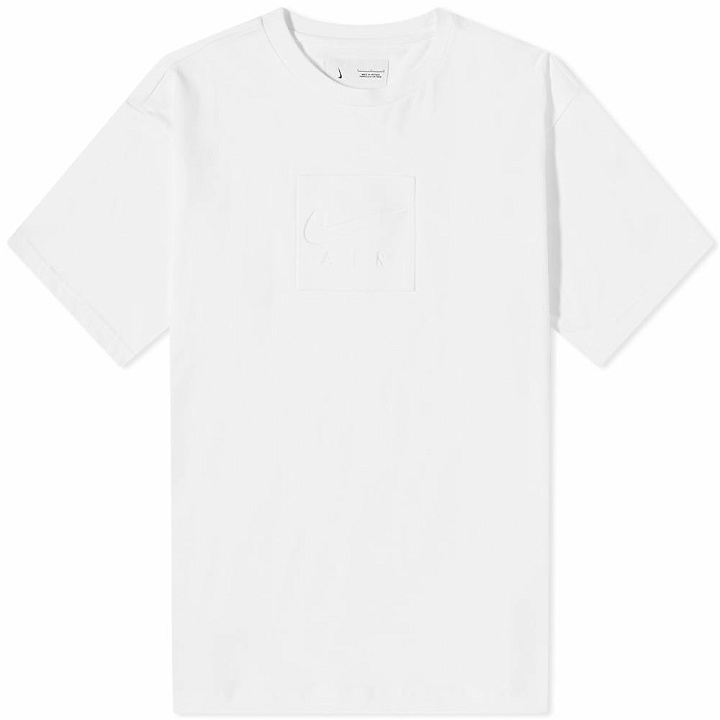 Photo: Nike Men's HB Feel T-Shirt in White/Black