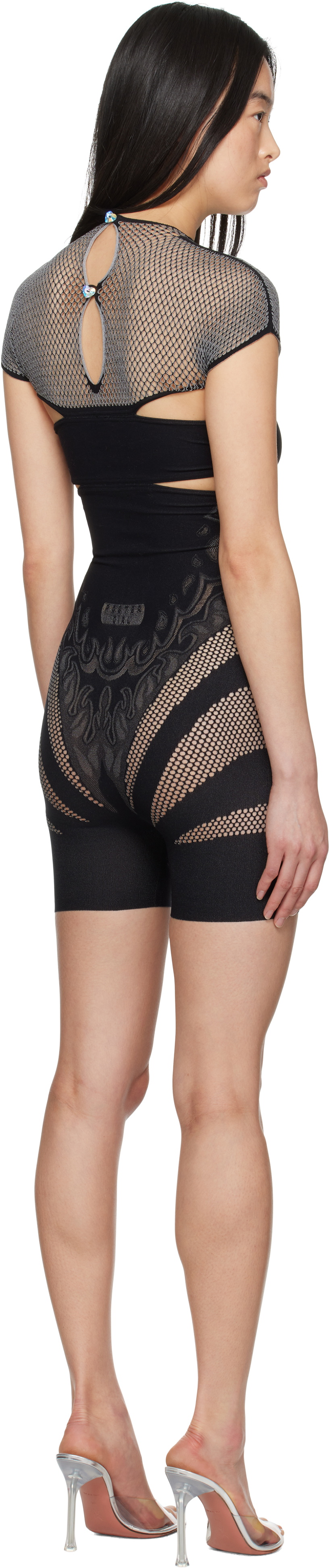 Poster Girl Black Pollard Play Jumpsuit