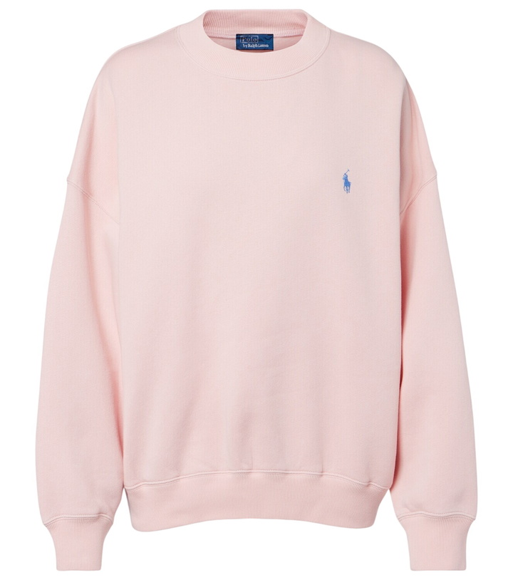 Photo: Polo Ralph Lauren Cotton-blend fleece sweatshirt