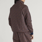 Needles Men's Poly Jacquard Track Jacket in Vortex