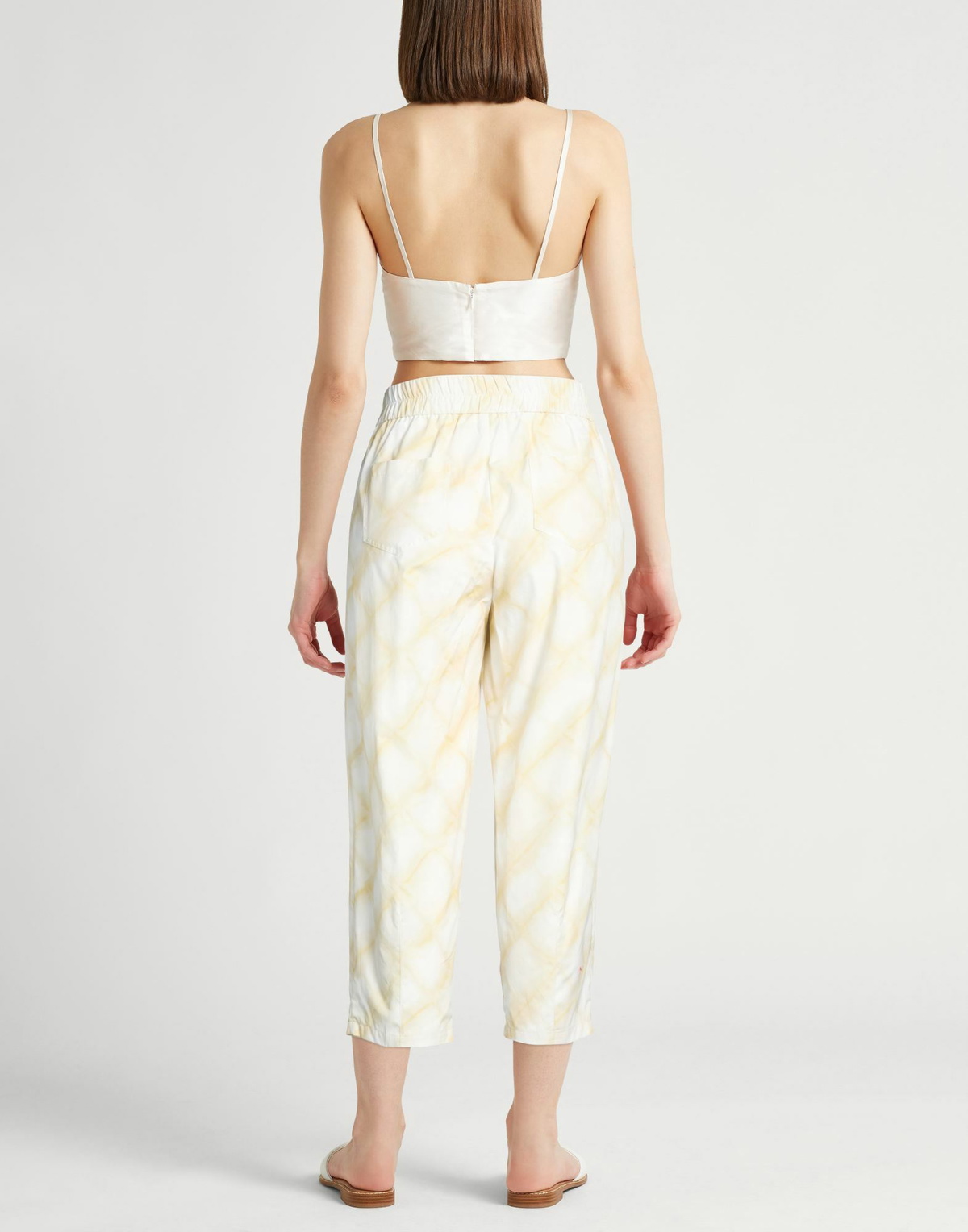 Peserico Womens Pants Cream