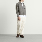 Universal Works Men's Linen Slub Weave S130 Jacket in Mid Grey