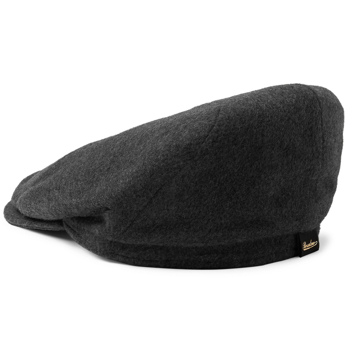 Borsalino Cashmere Flat Cap Gray Borsalino