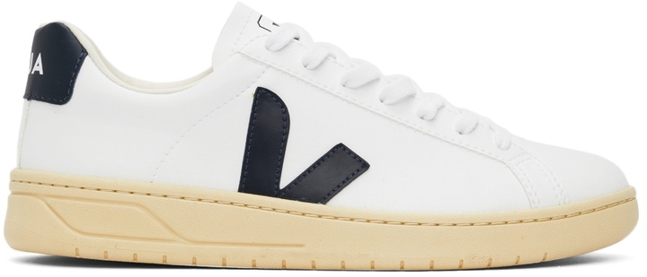 Photo: Veja White & Navy Urca Vegan Sneakers