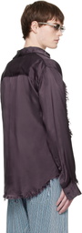 Edward Cuming Purple Vortex Lung Shirt