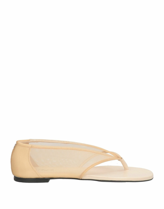 Photo: Courrèges Womens Thong sandal Cream