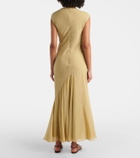 Tove Erin silk chiffon maxi dress