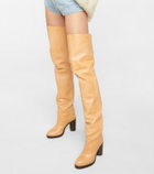 Isabel Marant - Lurna leather over-the-knee boots
