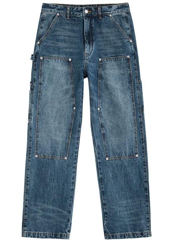 Photo: Billionaire Boys Club Carpenter Straight-leg Jeans Blue