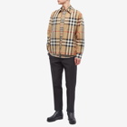 Burberry Men's Willmoore Shirt Jacket in Archive Beige Check