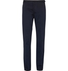 Lanvin - Garment-Dyed Cotton-Twill Trousers - Navy