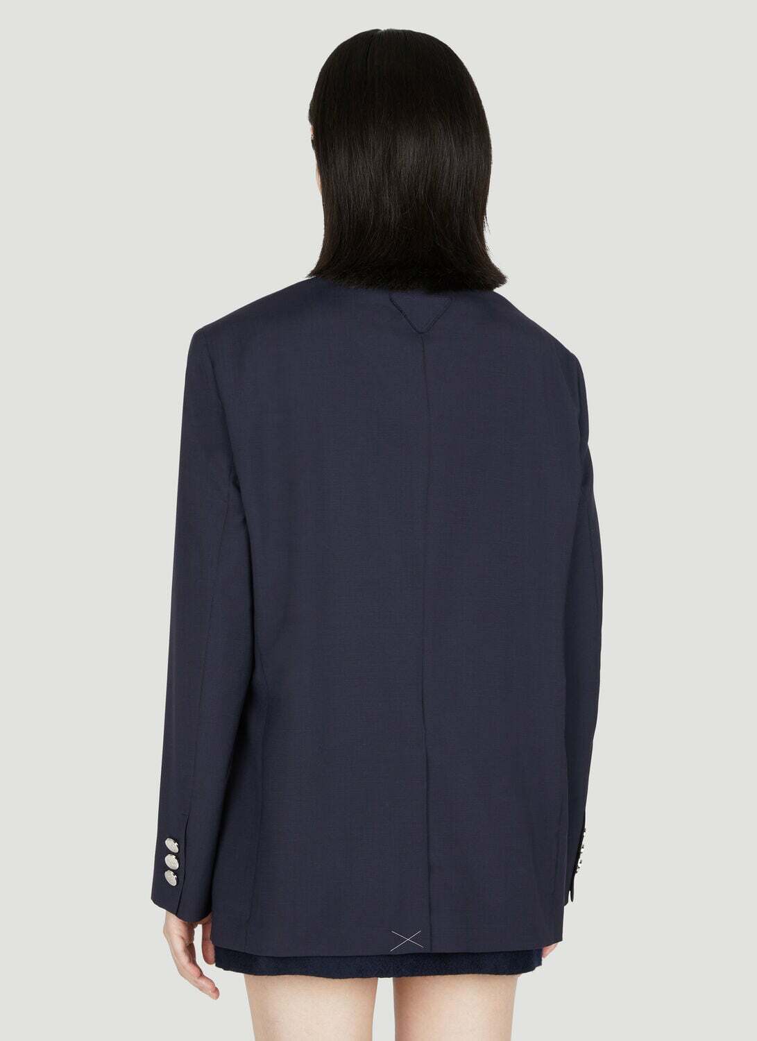 Prada Wool Mohair Suit Blazer