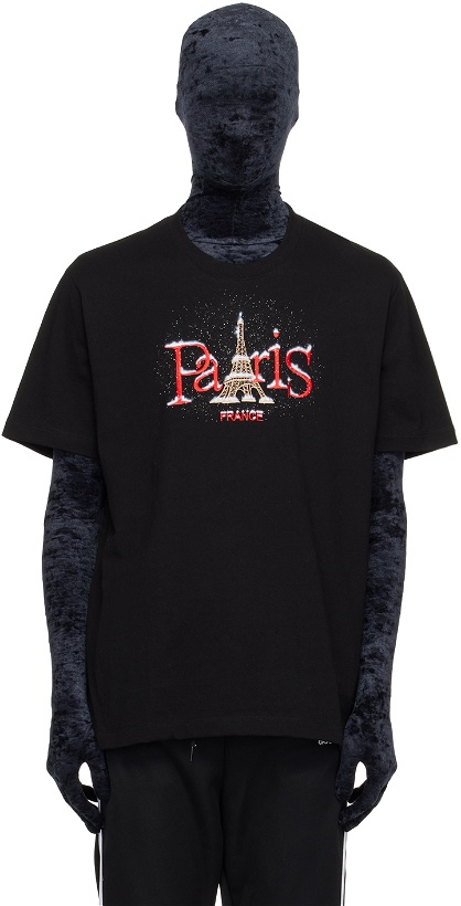 Photo: Doublet Black Snow In Paris T-Shirt