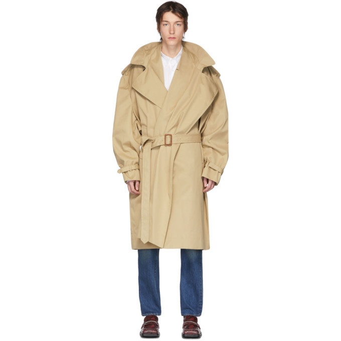 Photo: Y/Project Beige Infinity Trench Coat