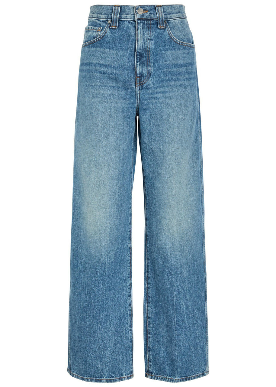 Khaite Bonnie Straight-leg Jeans Denim