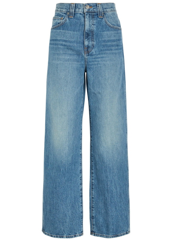 Photo: Khaite Bonnie Straight-leg Jeans Denim