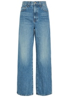 Khaite Bonnie Straight-leg Jeans Denim