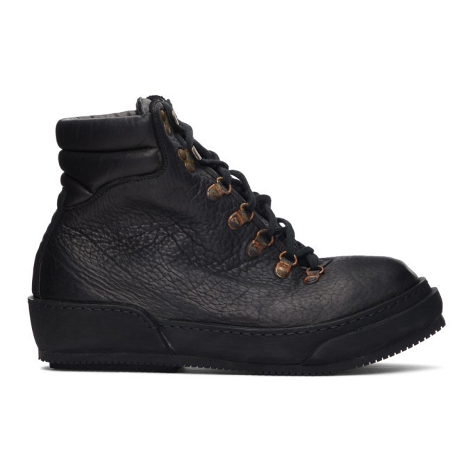 Photo: Guidi Black 19 Lace-Up Boots