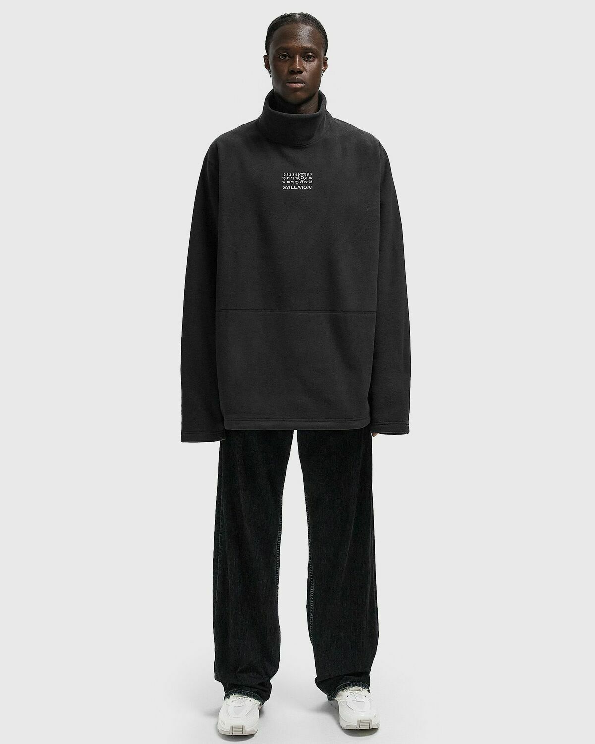 Maison Margiela MM6 X SALOMON LONG-SLEEVED TOP Black Mens Longsleeves/Sweatshirt