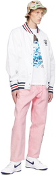 AAPE by A Bathing Ape White Lightweight Jacket