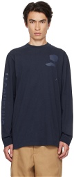Jacquemus Navy Le Chouchou 'Le T-Shirt Ciceri' Long Sleeve T-Shirt