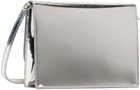 Dolce&Gabbana Silver 'DG' Logo Crossbody Bag