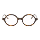 Han Kjobenhavn Tortoiseshell and Gold Clip-On Doc Sunglasses