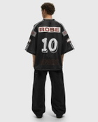 Martine Rose OVERSIZED HOCKEY TOP Black Mens Jersey